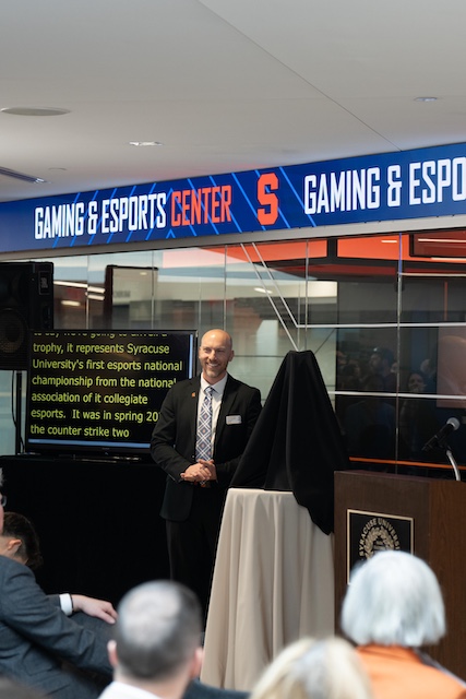 Esports and Gaming Center at the Schine Student Center Grand Opening