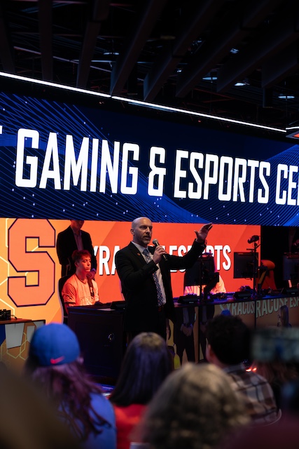 Esports and Gaming Center at the Schine Student Center Grand Opening