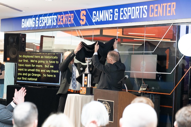 Esports and Gaming Center at the Schine Student Center Grand Opening