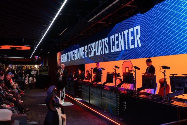 Esports and Gaming Center at the Schine Student Center Grand Opening